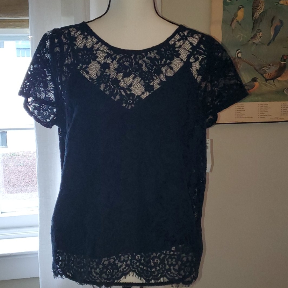 NWT Abercrombie & Fitch lace top